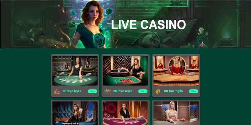 Khái quát về sảnh game casino KUBET cực hút khách