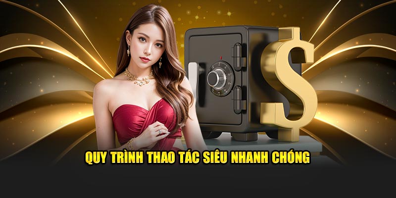 Quy trình thao tác rút tiền KUBET siêu nhanh chóng